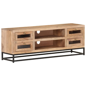 TV-Schrank Akazie Massivholz 110 cm