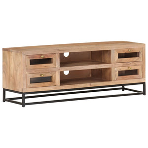 TV-Schrank Akazie Massivholz 110 cm
