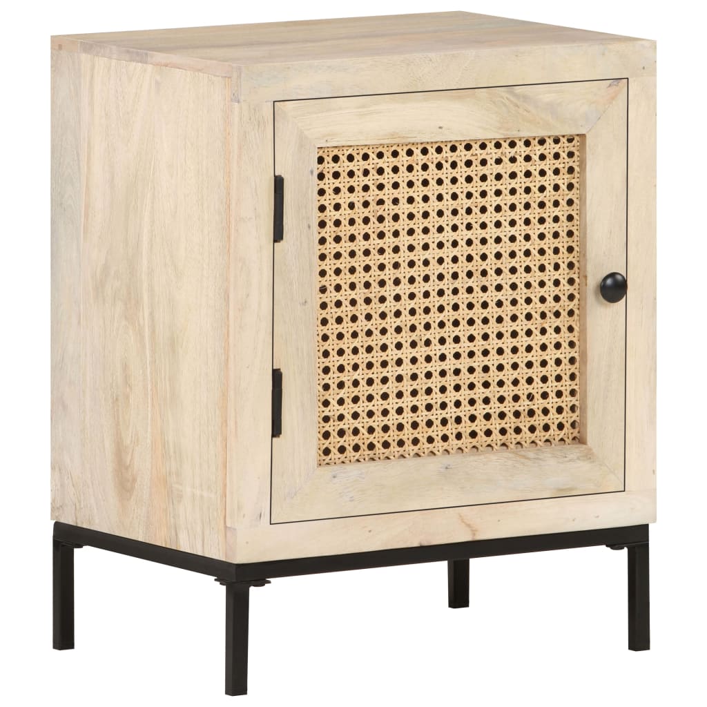 Nachttisch Mango Massivholz 40x30x50 cm