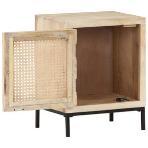 Nachttisch Mango Massivholz 40x30x50 cm