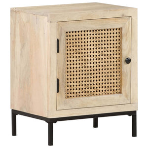 Nachttisch Mango Massivholz 40x30x50 cm