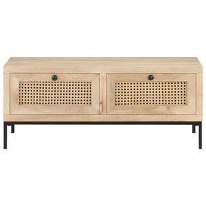 Couchtisch Mango Massivholz 90x50 cm