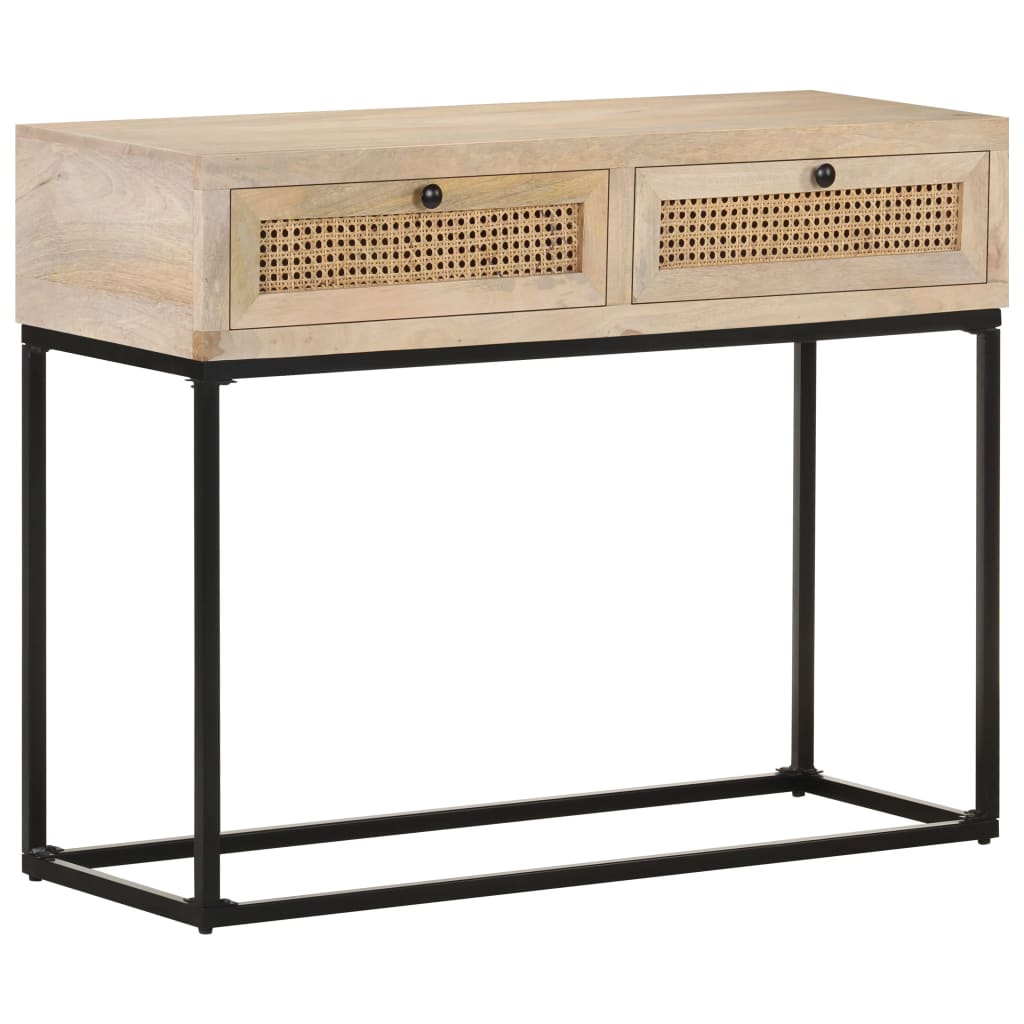Konsolentisch Mango Massivholz 100 cm