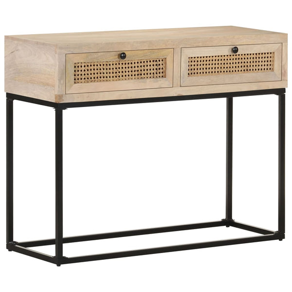 Konsolentisch Mango Massivholz 100 cm