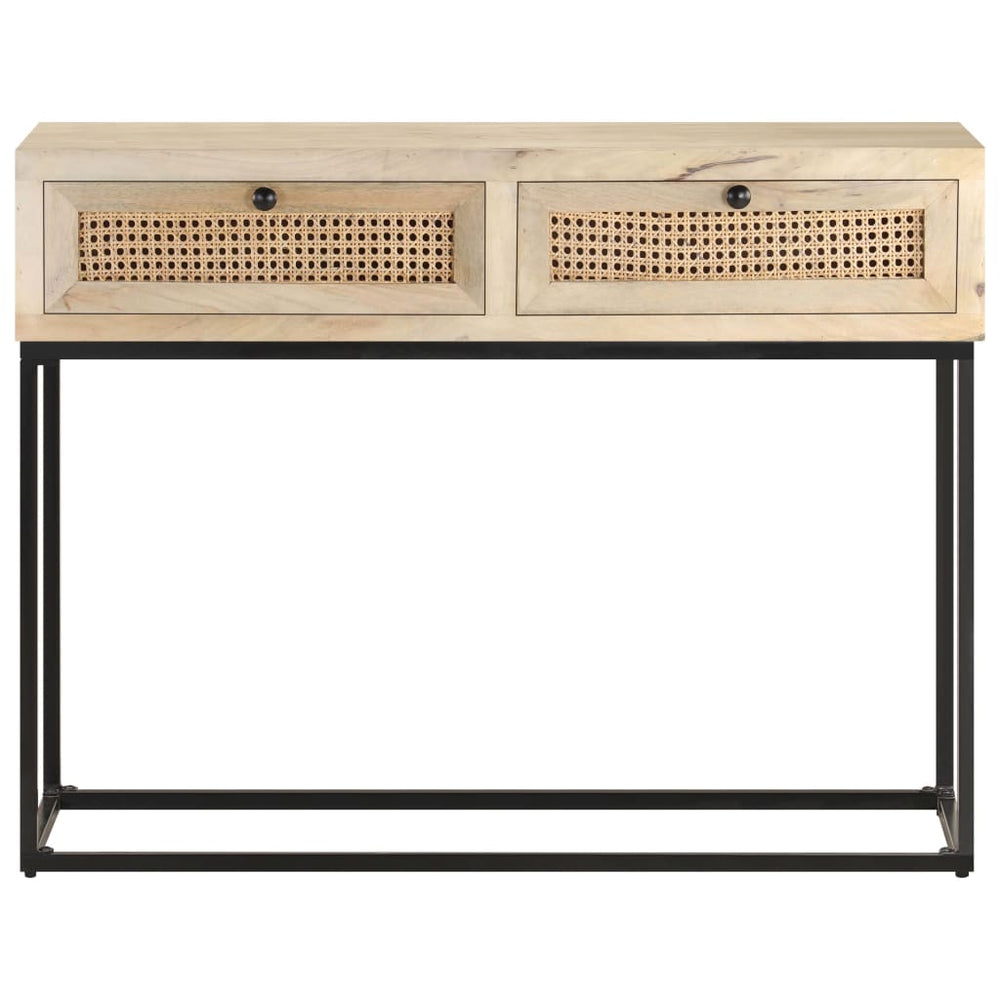 Konsolentisch Mango Massivholz 100 cm