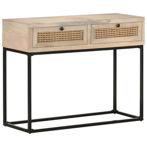 Konsolentisch Mango Massivholz 100 cm