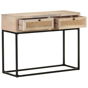 Konsolentisch Mango Massivholz 100 cm