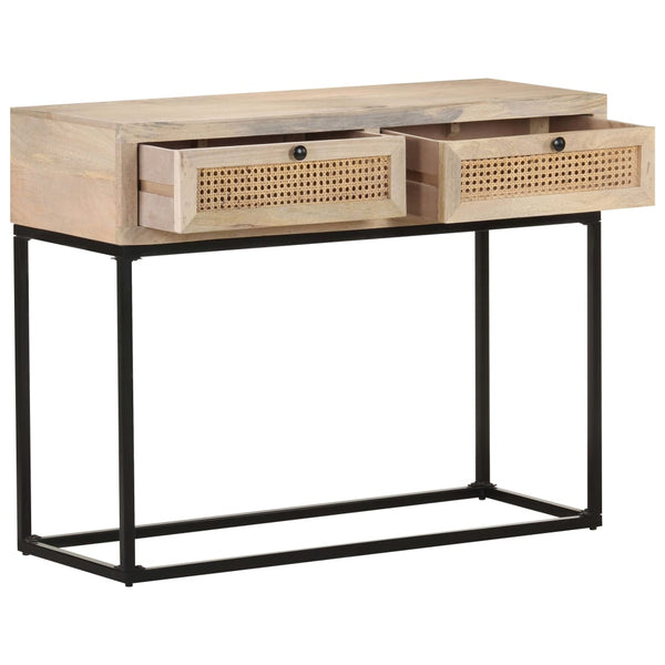 Konsolentisch Mango Massivholz 100 cm