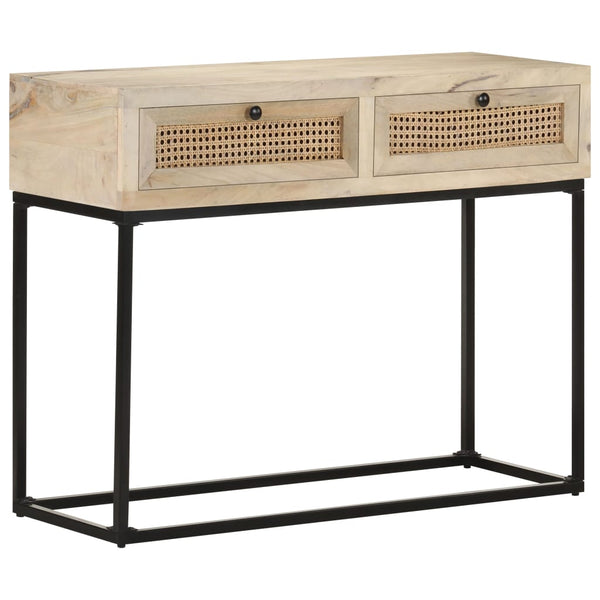 Konsolentisch Mango Massivholz 100 cm