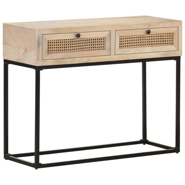 Konsolentisch Mango Massivholz 100 cm