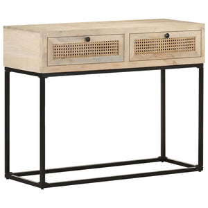 Konsolentisch Mango Massivholz 100 cm