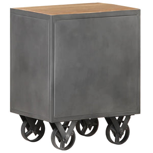 Massiver Altholz Nachttisch 40x30x51 cm