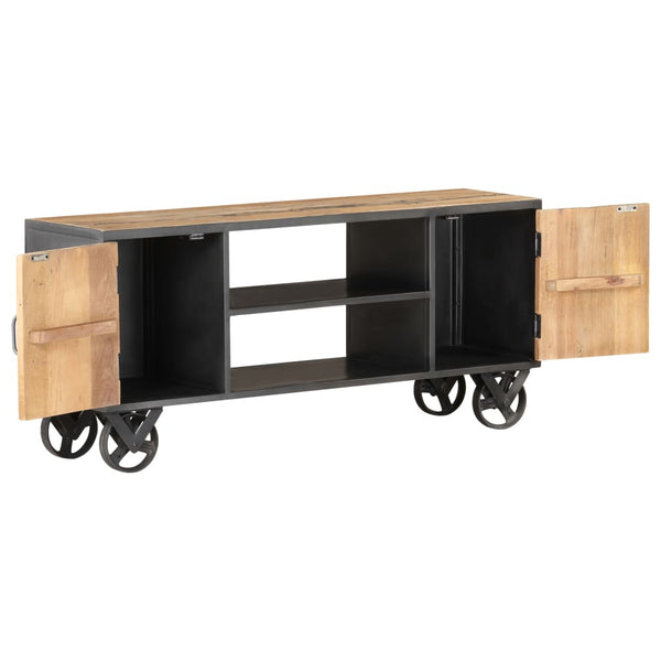 TV-Schrank Altholz Massiv 110 cm