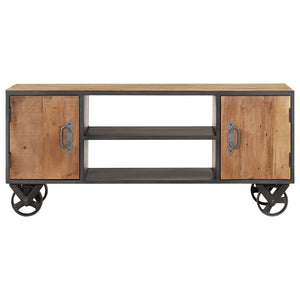 TV-Schrank Altholz Massiv 110 cm