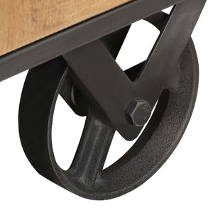 TV-Schrank Altholz Massiv 110 cm