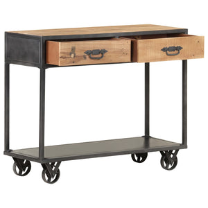 Konsolentisch Altholz Massiv 90 cm