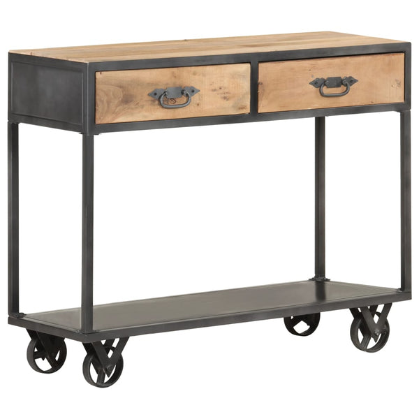 Konsolentisch Altholz Massiv 90 cm