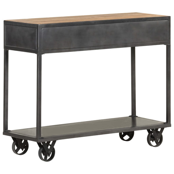 Konsolentisch Altholz Massiv 90 cm
