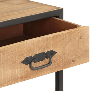 Konsolentisch Altholz Massiv 90 cm