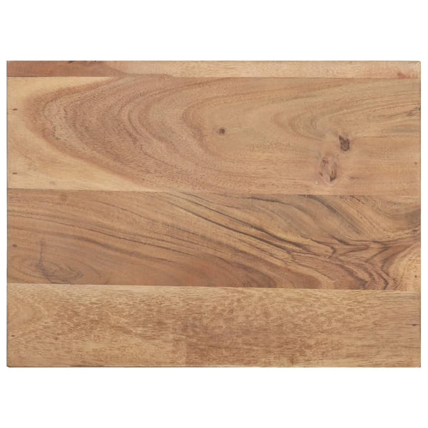 Massivholz Nachttisch Akazie 40x30x50 cm