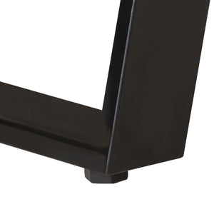 Schreibtisch Akazie Massivholz 107 cm