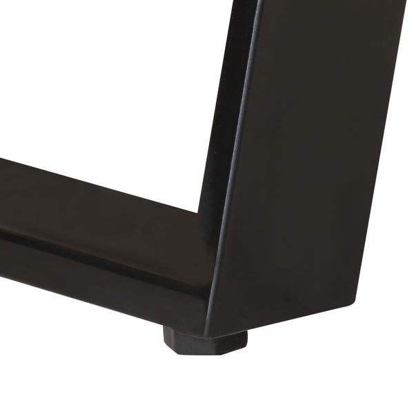 Schreibtisch Akazie Massivholz 107 cm
