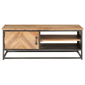 Couchtisch Akazie Massivholz 90x50 cm