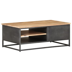 Couchtisch Akazie Massivholz 90x50 cm