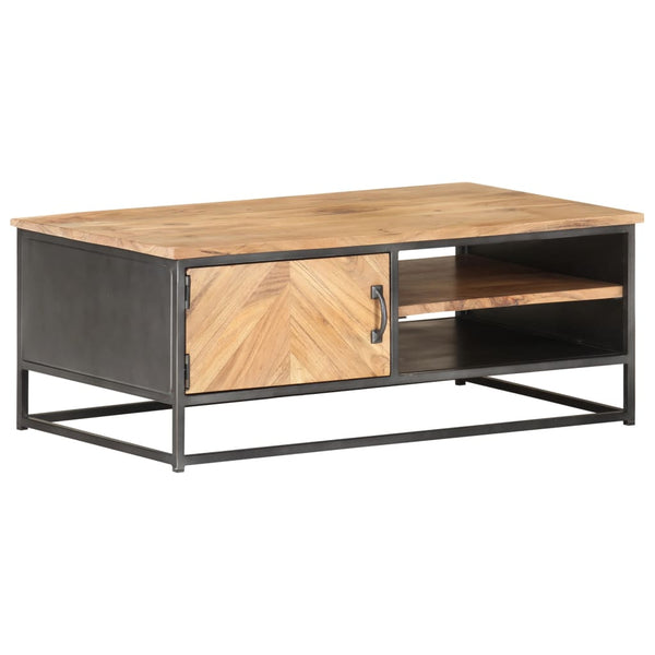 Couchtisch Akazie Massivholz 90x50 cm