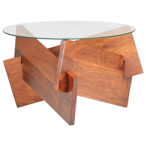 Couchtisch Akazie Massivholz 60 cm