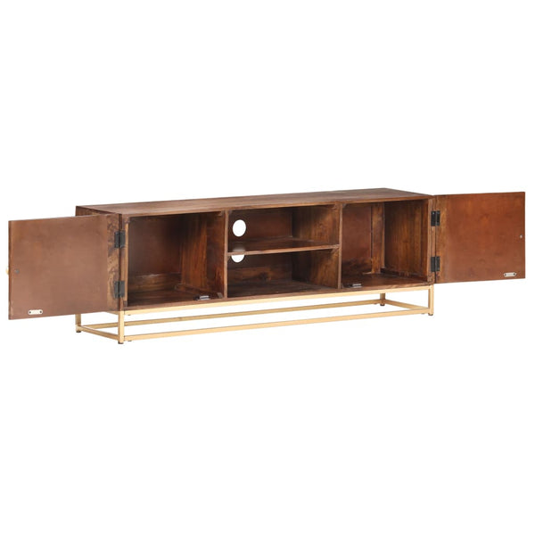 TV Schrank Massivholz Mango 124cm