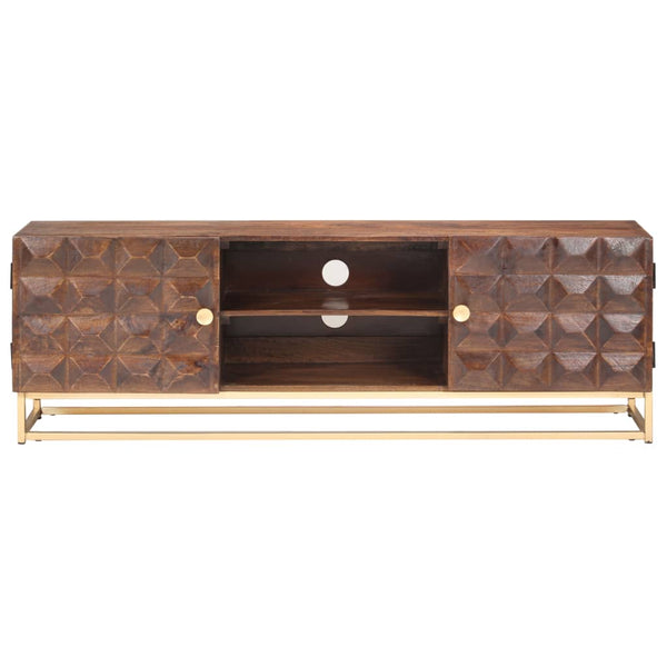 TV Schrank Massivholz Mango 124cm