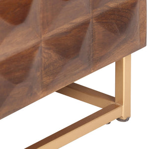 TV Schrank Massivholz Mango 124cm