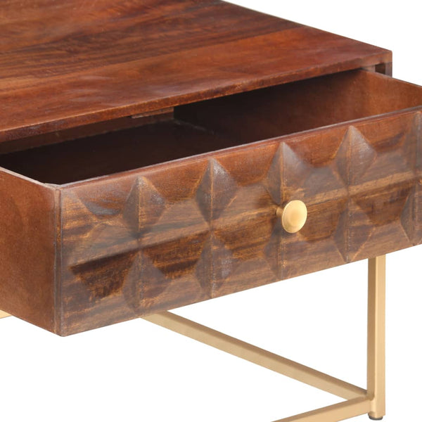 Massivholz Couchtisch Mango 112x50 cm