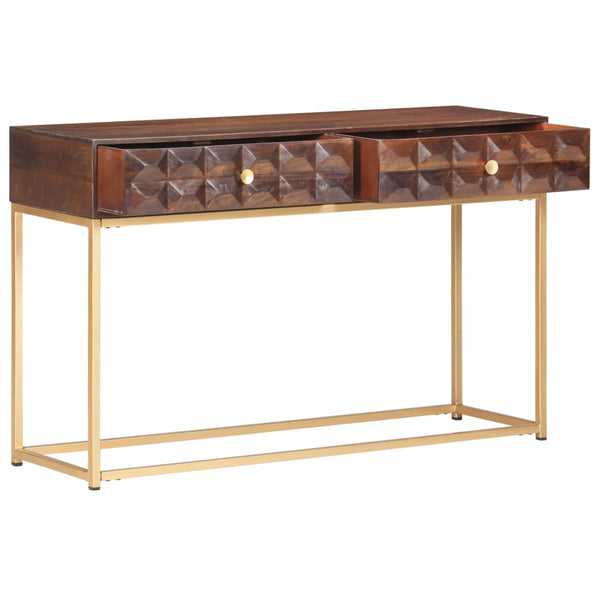Konsolentisch Mango Massivholz 122 cm