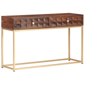 Konsolentisch Mango Massivholz 122 cm