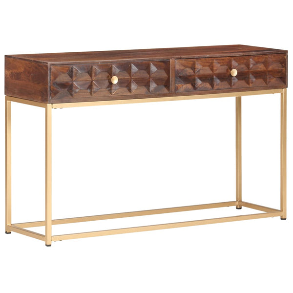 Konsolentisch Mango Massivholz 122 cm