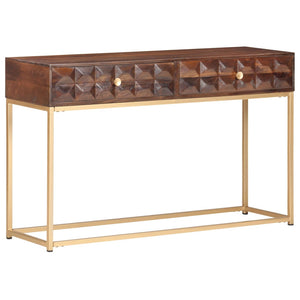 Konsolentisch Mango Massivholz 122 cm