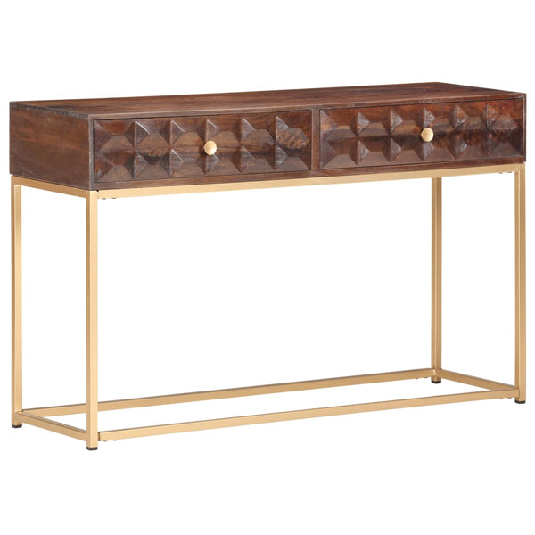 Konsolentisch Mango Massivholz 122 cm