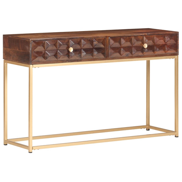 Konsolentisch Mango Massivholz 122 cm