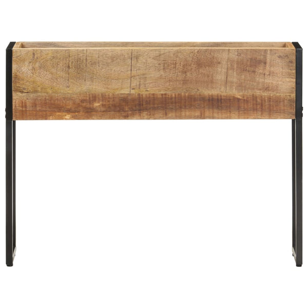 Pflanzkübel aus Mangoholz, 90 cm