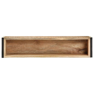 Pflanzkübel aus Mangoholz, 90 cm