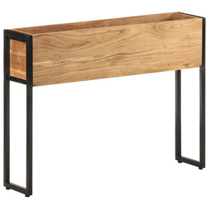 Akazien Mangoholz Pflanzkübel 90x20x68 cm