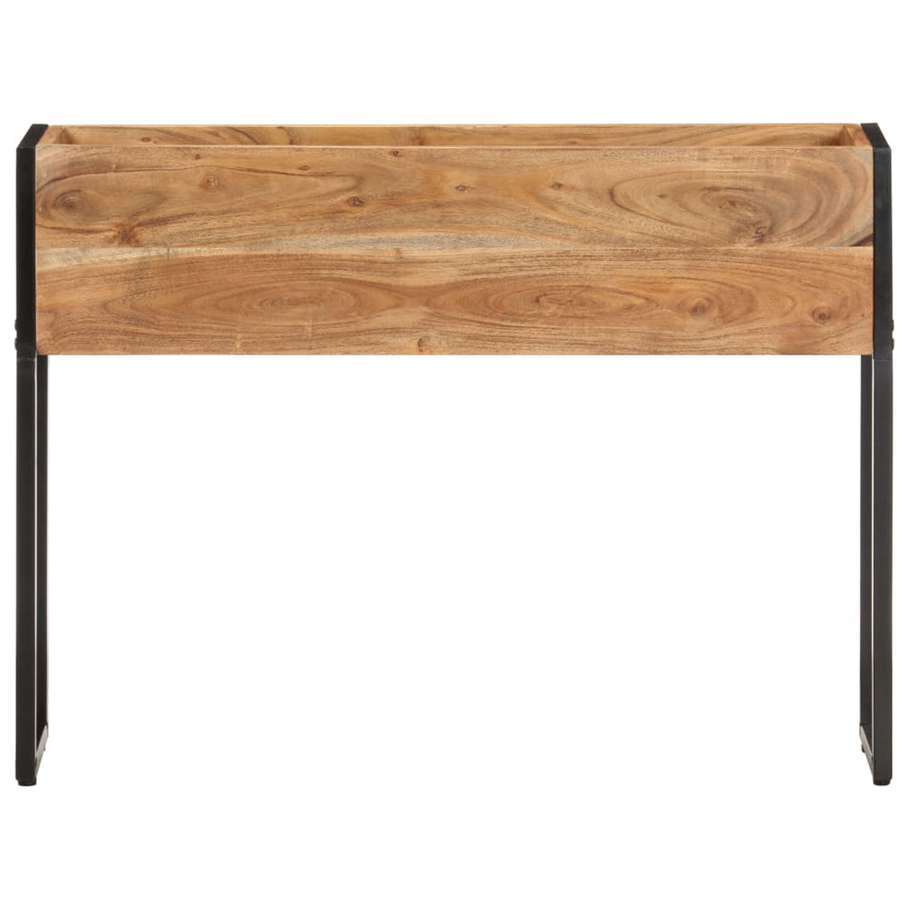 Akazien Mangoholz Pflanzkübel 90x20x68 cm