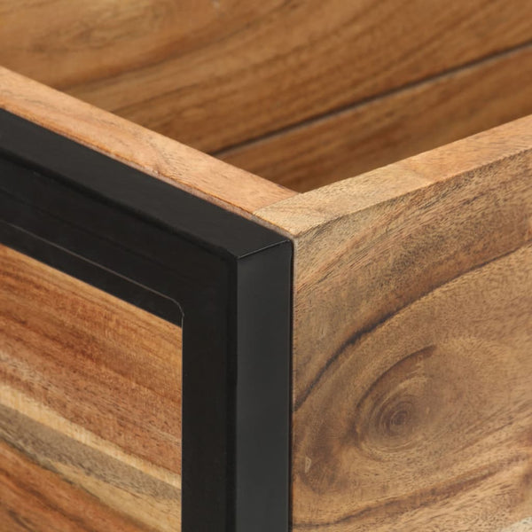 Akazien Mangoholz Pflanzkübel 90x20x68 cm