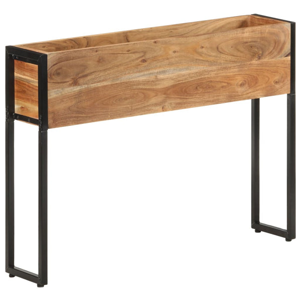 Akazien Mangoholz Pflanzkübel 90x20x68 cm