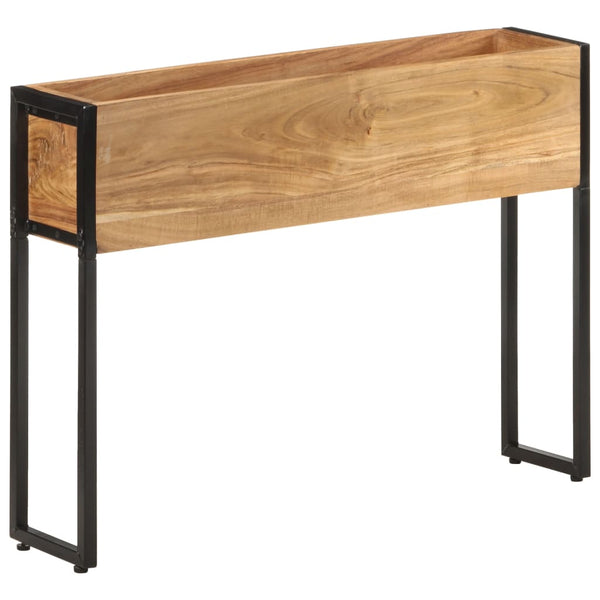 Akazien Mangoholz Pflanzkübel 90x20x68 cm
