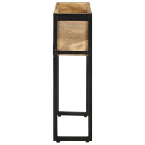 Pflanzkübel aus Mangoholz, 60 cm