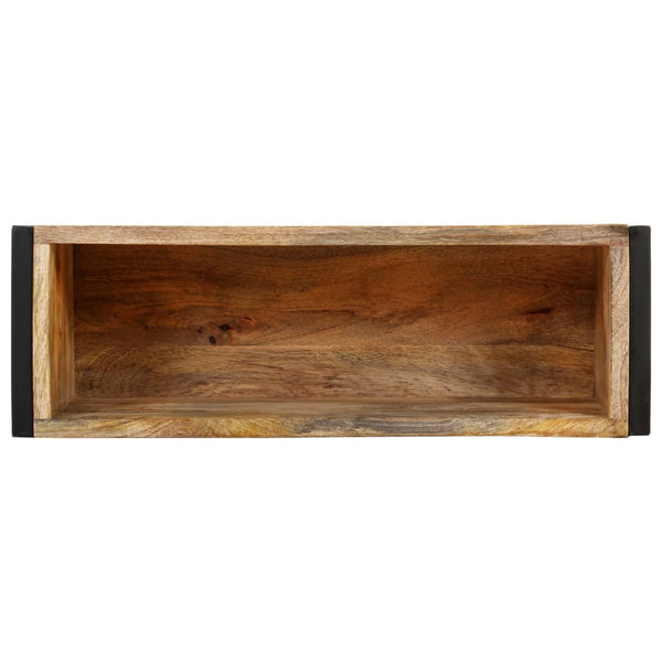 Pflanzkübel aus Mangoholz, 60 cm