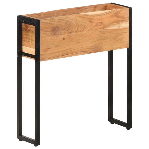 Akazie Pflanzkübel 60x20x68 cm
